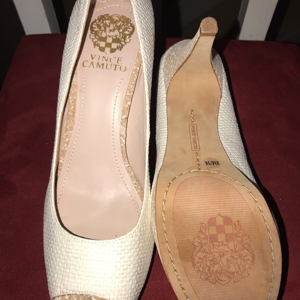 Vince Camuto Peep Toe Pumps